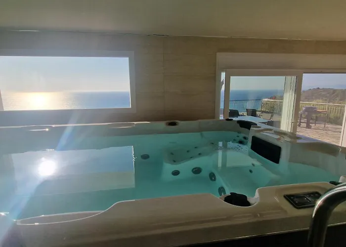 Bubbles Kathisma View Lefkada Ferienhaus *